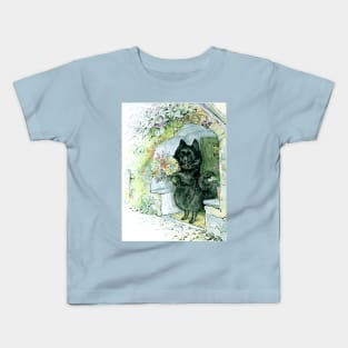 Duchess in the Porch - The Tale of the Pie and the Patty Pan - Beatrix Potter Kids T-Shirt